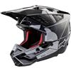 ALPINESTARS Casco SM5 ROVER Nero Argento ALPINESTARS