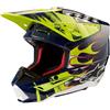 ALPINESTARS Casco SM5 RASH Blu Giallo Fluo ALPINESTARS