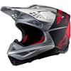 ALPINESTARS Casco SUPERTECH M10 FLOOD Argento Arancione Fluo ALPINESTARS