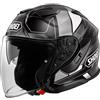 SHOEI Casco J-CRUISE 3 WHIZZY TC-5 Grigio Nero SHOEI