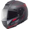 SCHUBERTH Casco C5 OMEGA Antracite Rosso SCHUBERTH