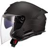 LS2 Casco OF618 VERSO 2 Nero Opaco LS2