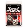 Dunlop Sls1031n Straplok Dual Design Strap Retainer System, Nickel