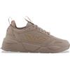 EA7 unisex. X8X221_XK437 Sneakers Ace Runner Monogram marroni [3220942], Marrone, Basso, Stringhe, Casual