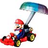 Hot Wheels Modellino auto Die Cast MARIO KART GLIDER Mario Pipe Frame Parachute Paracadute SUPER MARIO - Scala 1:64 lunghezza 5cm