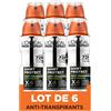L'Oreal Paris L'Oréal Men Expert Shirt Protect - Deodorante spray anti-impronte, 150 ml, confezione da 6