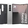 Samsung Galaxy Z Fold7 con Silicone Case Black, Smartphone AI con 3 anni di Garanzia del produttore, RAM 12GB, 512GB, Silver Shadow