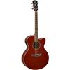 Yamaha CPX600 RTB ROOT BEER Chitarra Elettroacustica Cutaway Medium Jumbo lucida