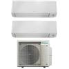 Daikin Climatizzatore Condizionatore Dual Split Perfera All Season 9000 +9000 Wi-fi Inverter Classe A+++/A+++ R32