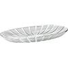 Guzzini Vassoio Portata Grace, Trasparente, 38 x 19 x h4.5 cm