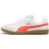 PUMA Scarpe da calcio KING 21 IT, Scarpe, Bianco/Glowing Rosso, 44