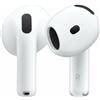Apple Auricolari in Ear Bluetooth Apple AirPods 4 Bianco