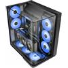 Mars Gaming Case computer desktop ATX Mars Gaming MCINFINIO Nero