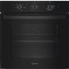 Indesit Forno Elettrico da Incasso Ventilato Multifunzione con Grill 71 Litri 60 cm Classe A colore Nero - IO K351H B