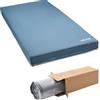VEVOR Materasso per Letto Ospedaliero in Schiuma a Doppio Strato, Capacità 158,8 kg, con Ridistribuzione della Pressione, Impermeabile per Case di Cura e Assistenza Domiciliare, 2030 x 914 x 153 mm