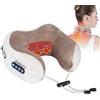Quellsotty Massaggiatore Cervicale per il Collo, Massaggiatore per Collo e Spalle Senza Fili, Massaggio Cervicale Shiatsu, USB Ricaricabile, per Casa, Ufficio e Viaggi