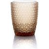 Evviva Set 6 Bicchiere Mozart Bicchiere Acqua Ambra 320 CC di Evviva