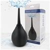 Douche Right Kit Clistere a Bulbo Enema douche - Doccia Anale per Uomini e Donne -Silky Soft Silicone Black Pink for Women & Men - Backflow Prevention Design (Black, 300ML)