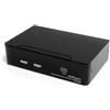 StarTech.com Switch KVM DVI USB 2 porte, con audio e hub 2.0 [SV231DVIUA]
