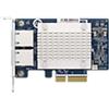 QNAP QXG-5G2T-111C scheda di rete e adattatore Interno Ethernet 5000 Mbit/s [QXG-5G2T-111C]