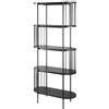 L'Oca Nera Libreria H172 cm Nero