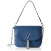 Mario Valentino Valentino by Mario Valentino Divina, Handbag Donna, Blu, 8x17x23 Centimeters (B x H x T)