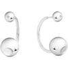 Calvin Klein Orecchini da Donna Collezione SCULPTURAL BUBBLES in Acciaio Inossidabile - 35000788