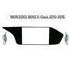 G.M. Production Mascherina autoradio navigatore doppio 2 Din Mercedes classe E dal 2010 al 2016