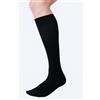 MEDI ITALIA MEDI-SWING MAN COTTON - Gambaletto in cotone a compressione graduata - 18 mmHg Colore Black Taglia 1