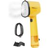 Cecotec Ferro da Stiro Verticale IronHero V-1500 Essential Yellow. Potenza 1500 W. Vapore Continuo 25g/min. Riscaldamento Rapido. Disinfetta. Pulisce e Cura i Tuoi Capi. Suola Rivestita in Ceramica
