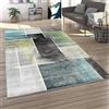 Paco Home Tappeto per soggiorno pelo corto con motivo astratto e sfumatura, moderno colorato, Dimensione:70x250 cm, Colore:Multicolore