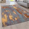 Paco Home Tappeto Pelo Lungo Salotto Moderno Shaggy Moderno Vintage Motivo Astratto, Dimensione:200x280 cm, Colore:Multicolore 3