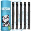 ORINKO® Carboni Attivi per Acqua in Carbone Takesumi x5 - Purificatore Naturale Ecologico in Bambù Binchotan - Bastoncino Riutilizzabile per Caraffa, Rubinetto, Acquario