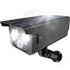 Proxinova Telecamera Finta da Esterno con Sensore Movimento PIR per Sicurezza Casa, Faro LED Esterno con Pannello Solare, 900 Lumen, Faretto LED a Energia Solare, Waterproof, Pratica da Fissare