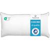 Third of Life Cuscino inSPIRO 40x60 cm | Morbido come la piuma, fermo come il Memory Foam I Cuscino ergonomico per dormire sulla schiena, sul fianco o a pancia in giù | Morbido e Leggero | Lavabile in Lavatrice