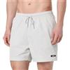 Calvin Klein Uomo Pantaloncino da Bagno Medium Drawstring Asciugatura Rapida, Beige (Light Cast), S
