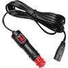 CGEAMDY Cavo Frigorifero Auto, Alimentazione Del Frigorifero Auto, 12v-24v Alimentatore per Autos Frigorifero, Cavo Frigoriferos 2 Pin Presa Accendisigari, Cavo Prolunga per Refrigeratore Auto