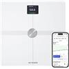 WITHINGS Body Smart - Bilancia pesapersone digitale WIFI con composizione corporea: peso, massa grassa, muscolare, ossa, acqua, indice di grasso viscerale, bilancia di precisione, fino a 8 utenti