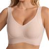 Generic Fittingirls Reggiseni Taglie Forti per Donna Senza Ferretto - Copertura Completa, Reggiseni Quotidiani Comodi Imbottiti