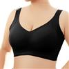 Generic Fittingirls Reggiseni Taglie Forti per Le Donne Senza Ferretto a Copertura Totale Bra per Tutti i Giorni Comodi Imbottiti Senza Fili
