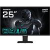 Gigabyte GS25F2 Monitor Gaming 25 FHD - 1920 x 1080, 200Hz, 1ms, 300 cd/m², Display HDR 10, HDMI 2.0, DisplayPort 1.4
