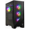 HYPER BYTE® Basic Gaming PC - Computer con AMD Ryzen 7 5700G fino a 4,6 GHz | Radeon Vega 8 | 32GB DDR4 RAM | 1TB SSD | Silent Watercool | Tower Desktop | WLAN | Win11 Pro