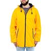 Breizh Ocean - SARZEAU - cappotto impermeabile da uomo, antipioggia con cappuccio, cuciture termosaldate per una completa impermeabilità. Fodera rigata stile marinaio.