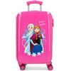 Disney Frozen Dream of Magic Trolley cabina Rosa 37x55x20 cms Rigida ABS Chiusura a combinazione numerica 32L 2,5Kgs 4 doppie ruote Bagaglio a mano