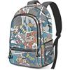 KARACTERMANIA Looney Tunes Batman Comic-Zaino Fight FAN 2.0, Multicolore, 31 x 44 cm, Capacità 24 L