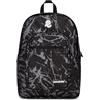 Invicta Zaino Scuola Jelek Fantasy, Nero, Zaino Doppio Scomparto Super Capiente Con Tasca Porta PC o Tablet, Tasca Porta Borraccia e Tasca Con Organizer, Zaino Medie Superiori e Viaggio, Ragazzo