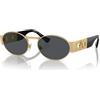 Versace 0ve2264, Occhiali da Sole Unisex-Adulto, Multicolore (Multicolore), Taglia Unica