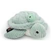 Les Déglingos - Peluche con tartaruga per mamma e bambino, ultra morbido, lavabile in lavatrice, verde menta