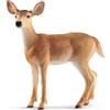 Schleich WILD LIFE | Cerva dalla coda bianca 14819 | figura di animale dettagliata | giocattolo zoo | regalo per bambine e bambini | figura da collezione | dai 3 anni | 9 x 4 x 9 cm