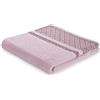 AmeliaHome Telo doccia 100% cotone, 70 x 140 cm, con bordo, telo da bagno rosa Volie